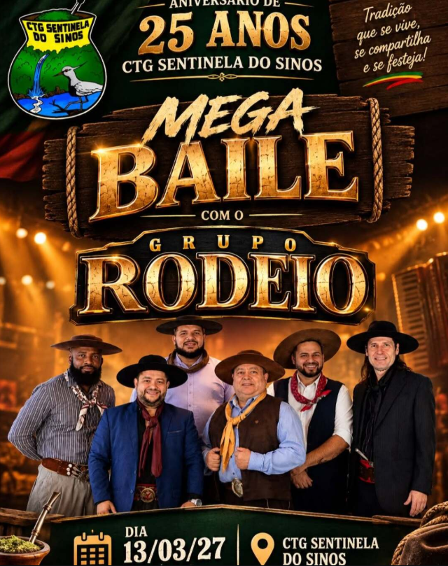 Mega Baile com Grupo Rodeio